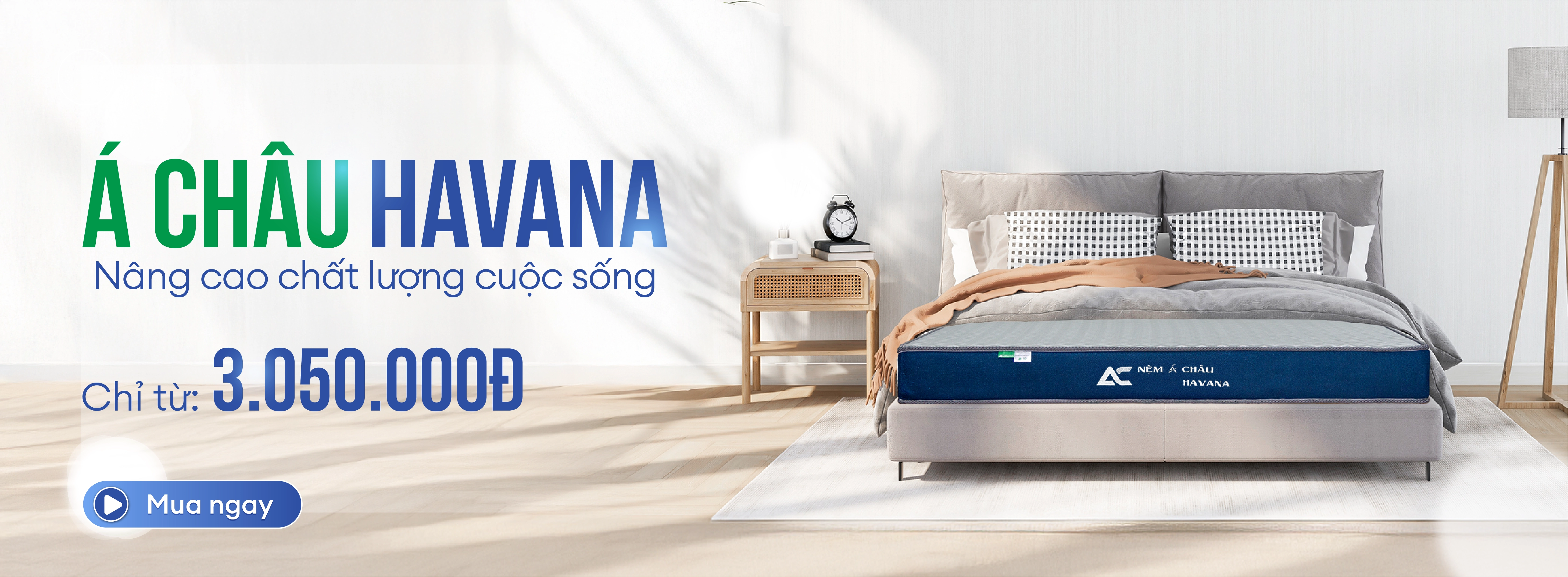 Quảng cáo Nệm Á Châu 1