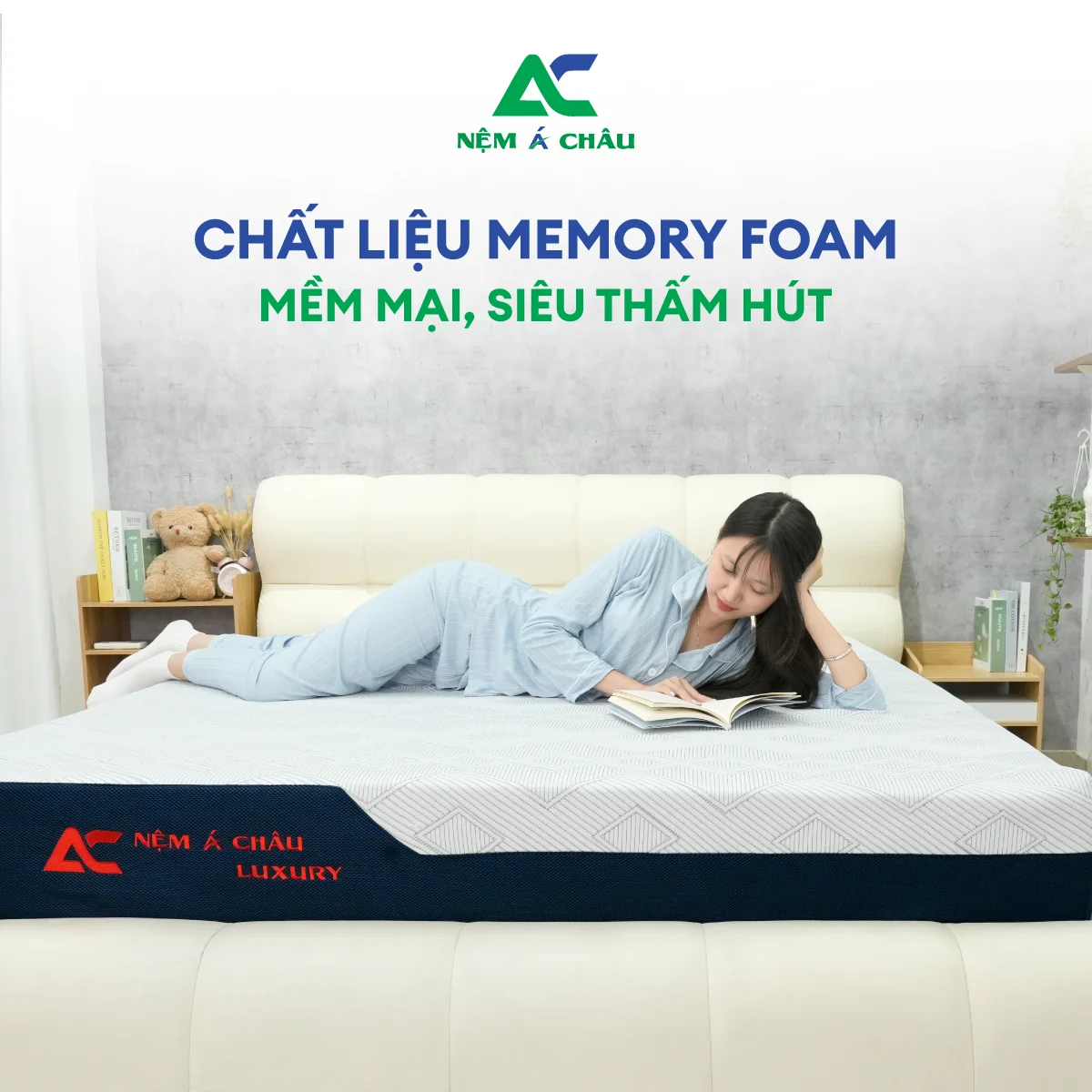 Chi tiết sản phẩm - Nệm Á Châu Luxury NEW 7